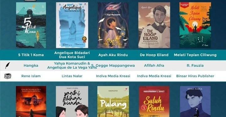 4 Buku Indiva Masuk Nominasi IBF Award 2023